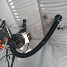 Kit de régulation de pression pour le contrôle de la pression de l&#039;air dans les boudins d&#039;ossature.