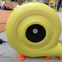 Turbine de gonflage pour tentes PMA ventilées.