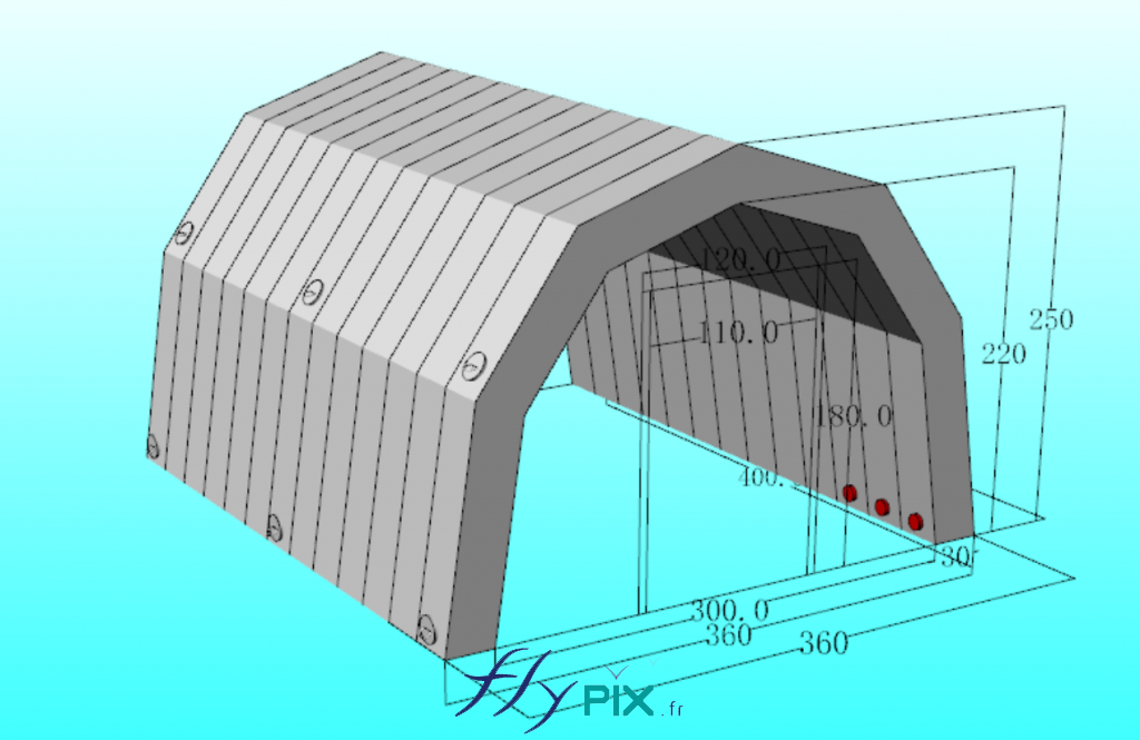 Tente PMA médicale militaire MARINE NATIONALE