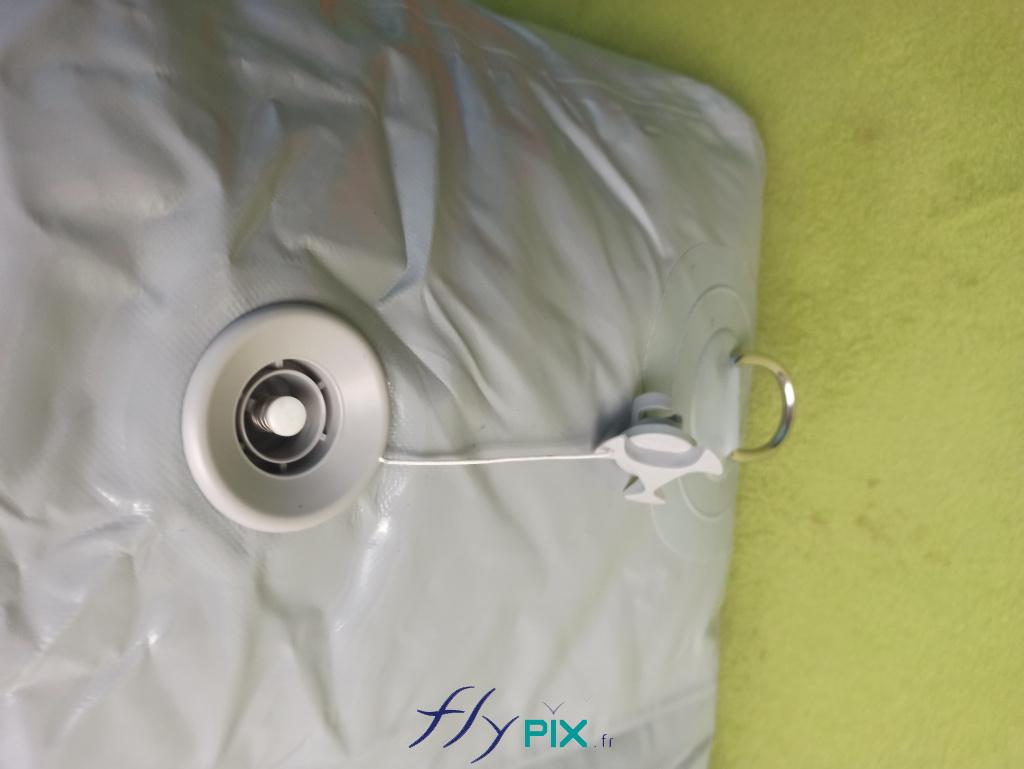 Valve anti-retour de gonflage de la tente militaire gonflable air captif