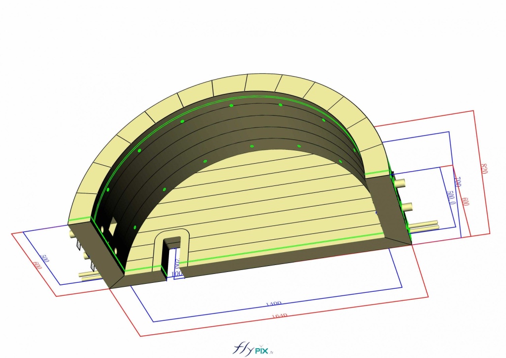 Une vue de du dernier module, le module arrière, le dernier module, celui du fond, avec une petite porte de service. - Copyright : Vivien LAÏLLE/FLYPIX, droits réservés. Une vue de du dernier module, le module arrière, le dernier module, celui du fond, avec une petite porte de service. - Copyright : Vivien LAÏLLE/FLYPIX, droits réservés.